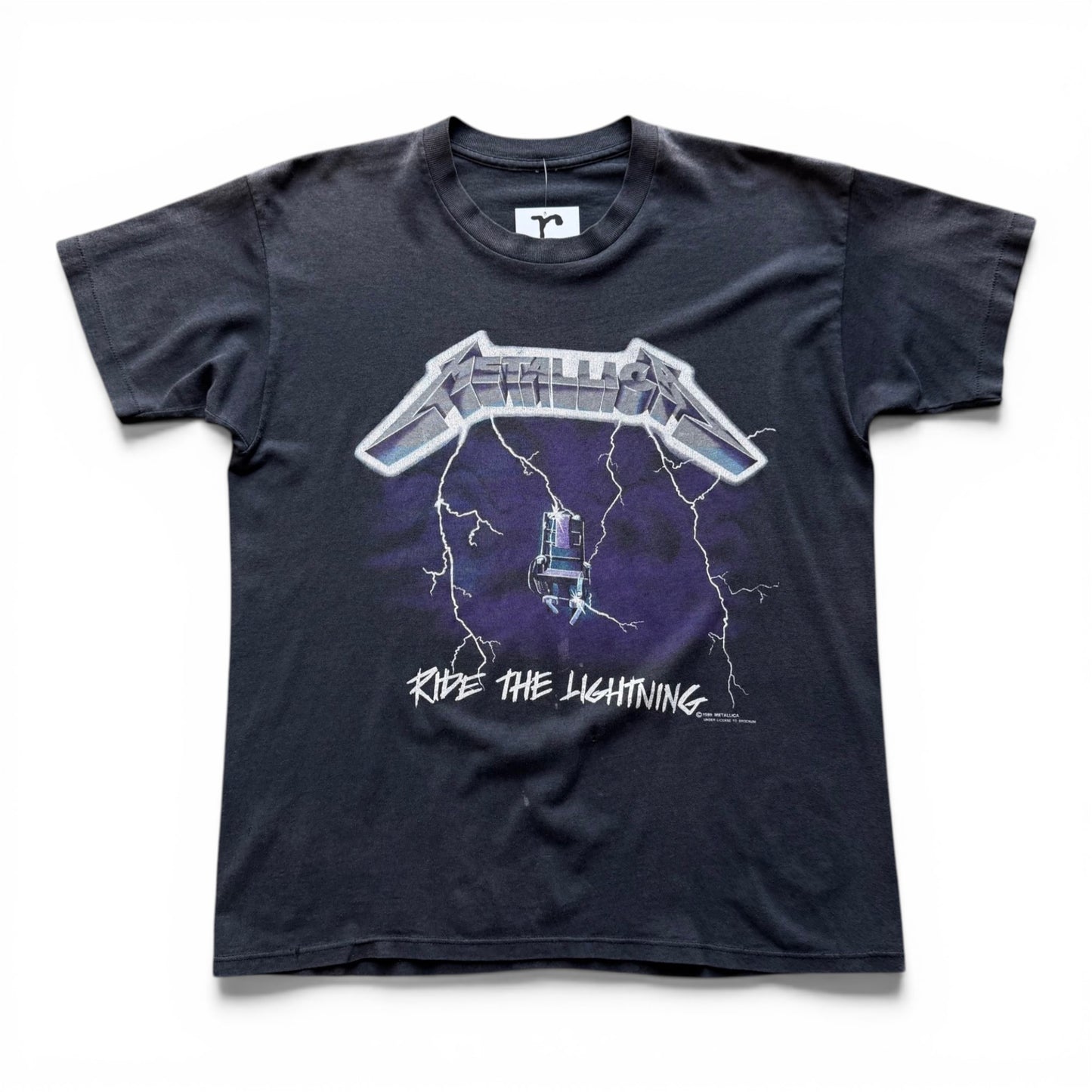 1989 Metallica Ride the Lightning T-Shirt