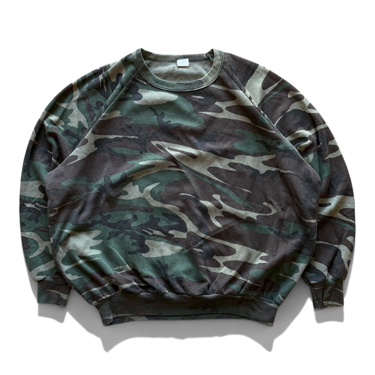 80's Army Camo Crewneck