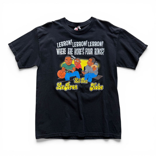 2009 Lebron Kobe Lil Dez Puppet T-Shirt
