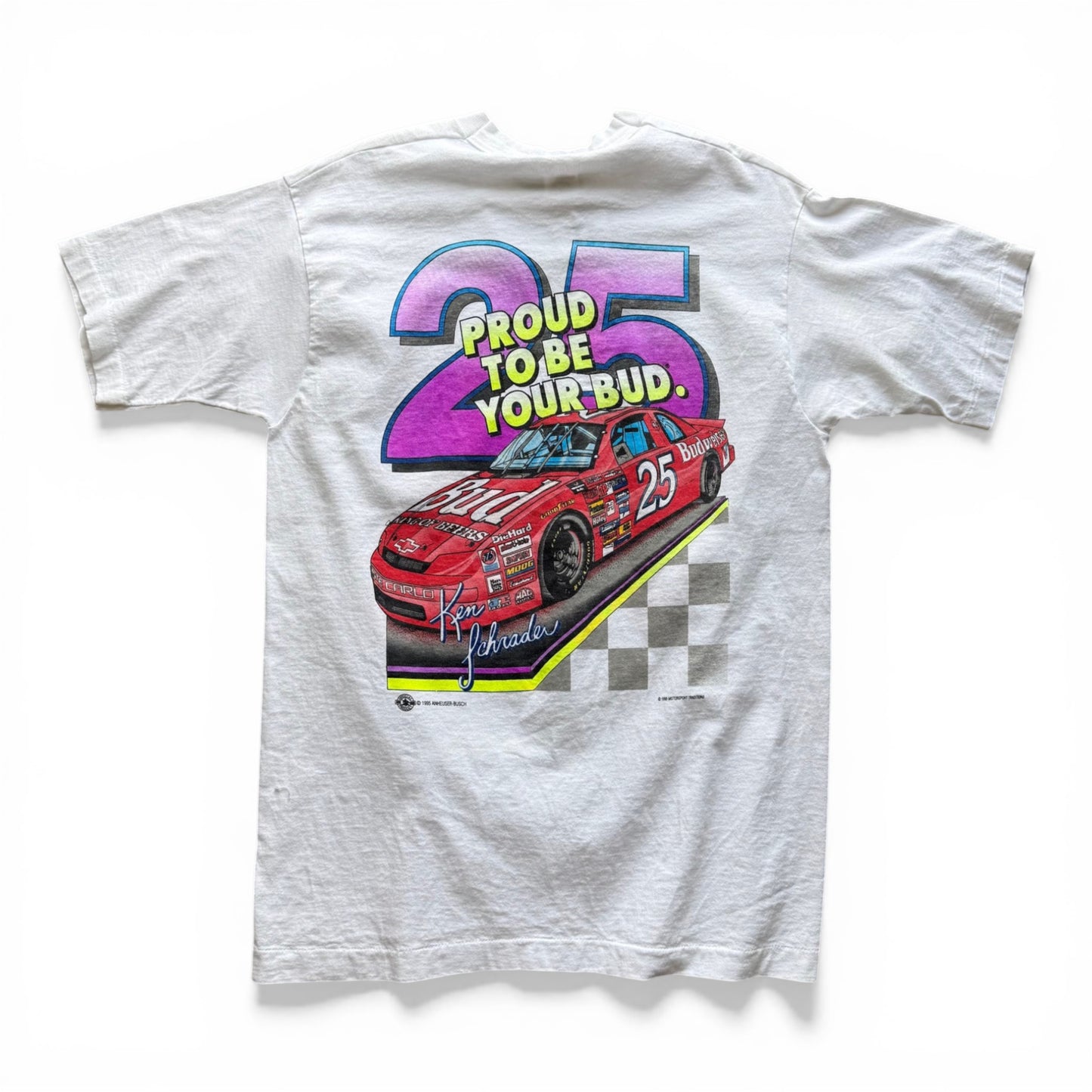 1995 Ken Schrader Nascar T-Shirt