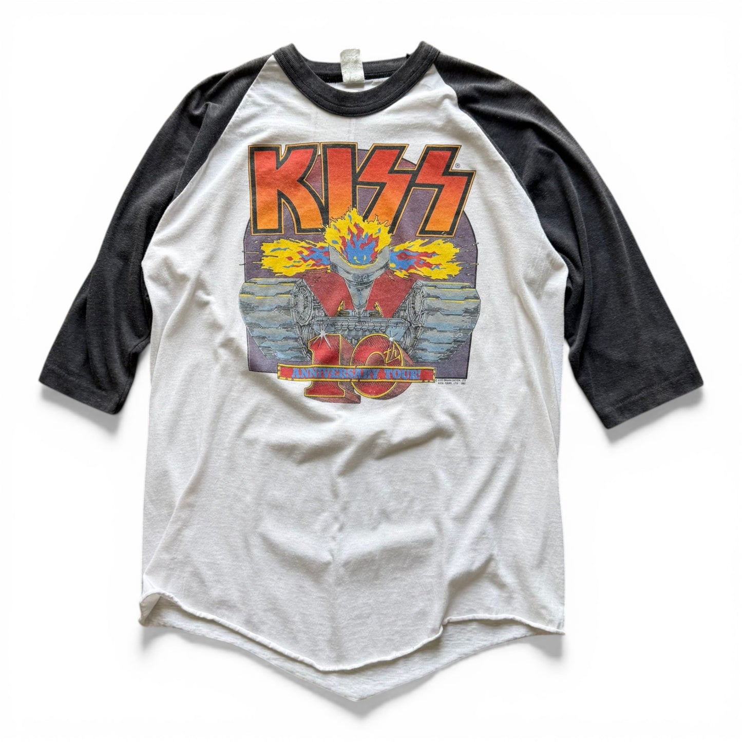 1982 KISS Raglan T-Shirt