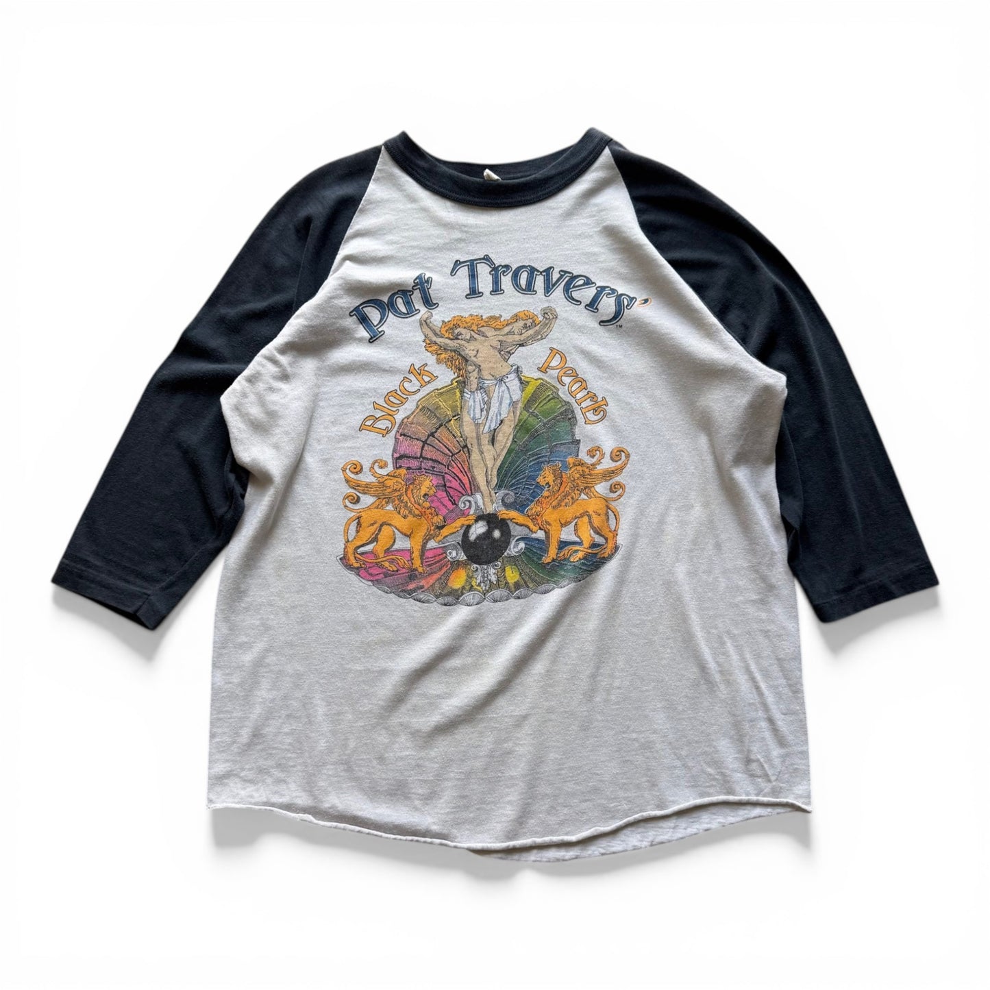 1982 Pat Travers Black Pearl Raglan T-Shirt
