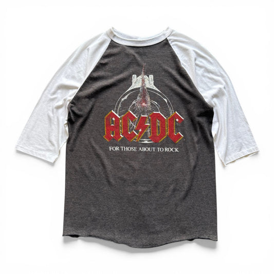 1980's ACDC Raglan T-Shirt
