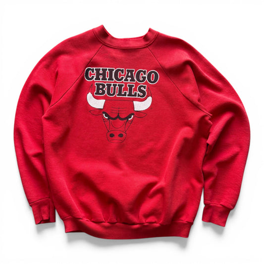 1980's Chicago Bulls Crewneck Red