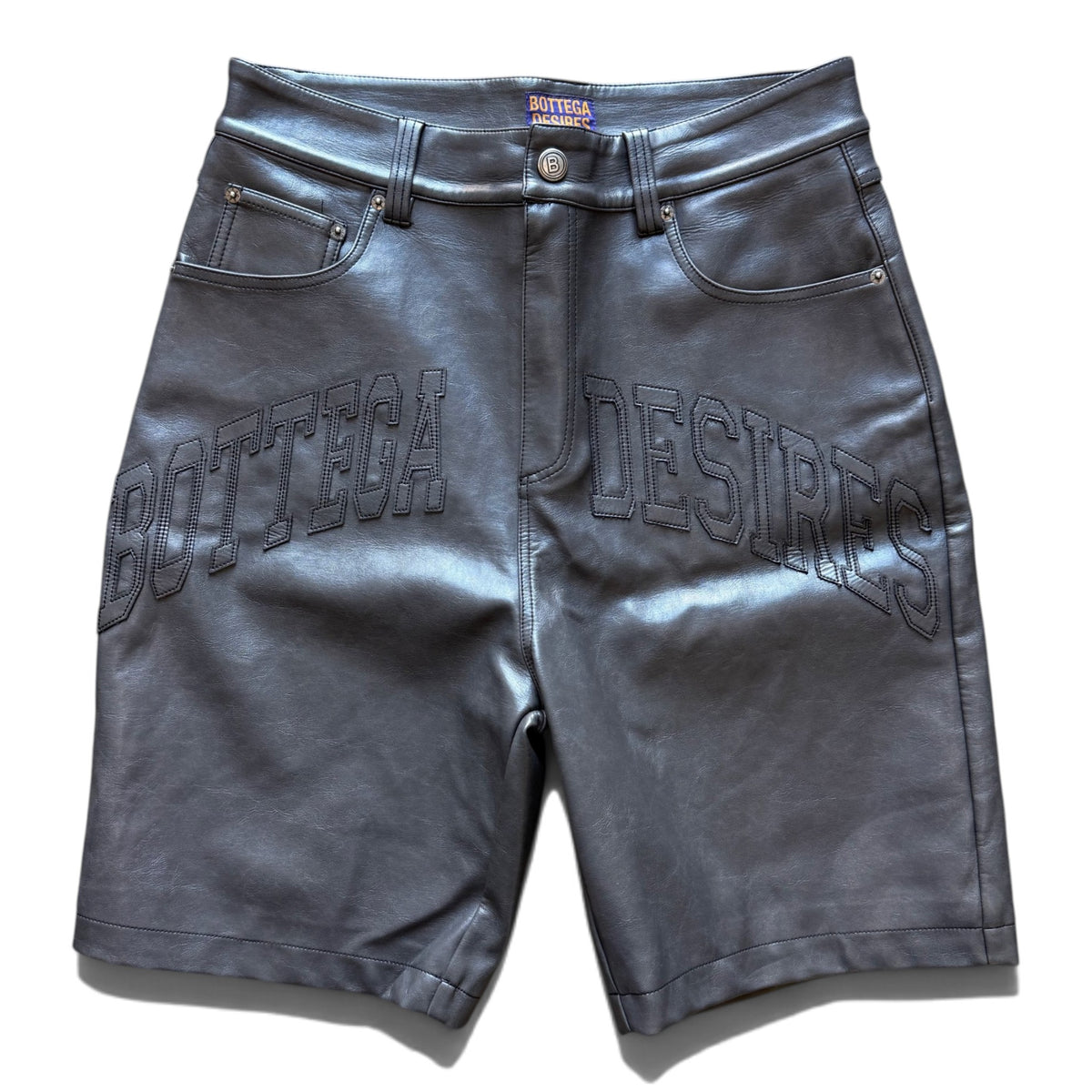Bottega Desires Leather Shorts