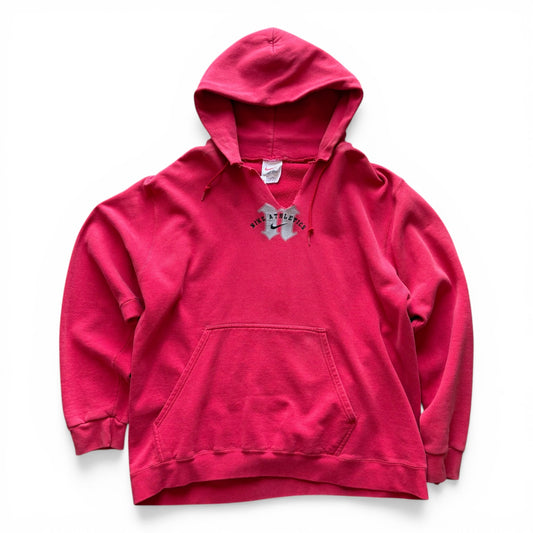 1990's Nike Athletics Hoodie Red