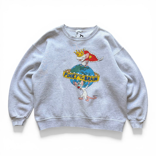 1993 Pinky and the Brain Crewneck