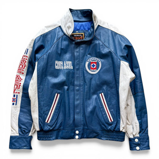1990's Cruz Azul Leather Jacket