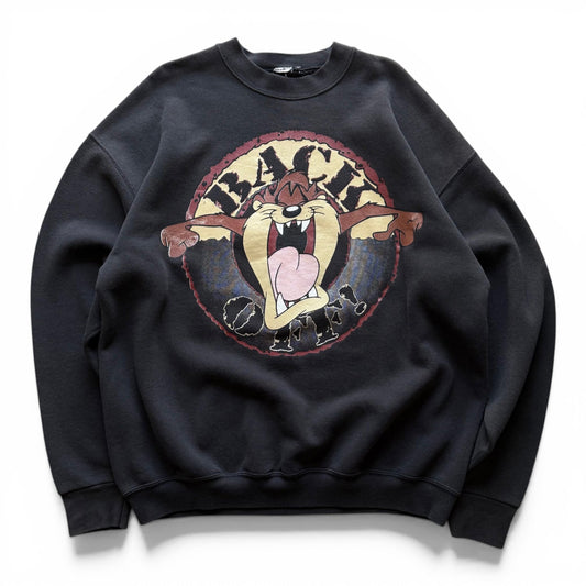 1990's Taz Crewneck "Back Off"