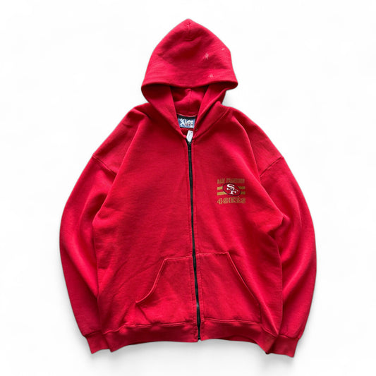 1990's San Francisco 49ers Zip-Up Hoodie