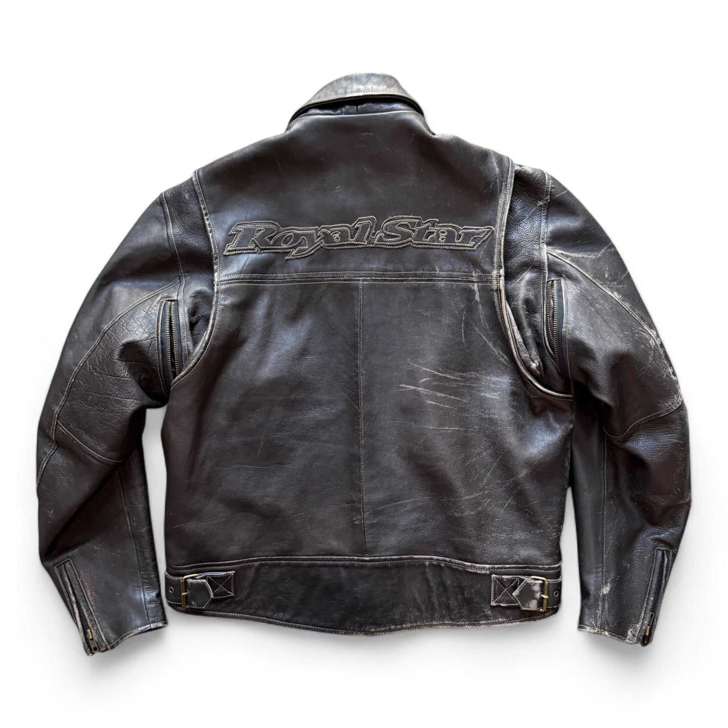 2000's Royal Star Yamaha Motorcycles Leather Jacket